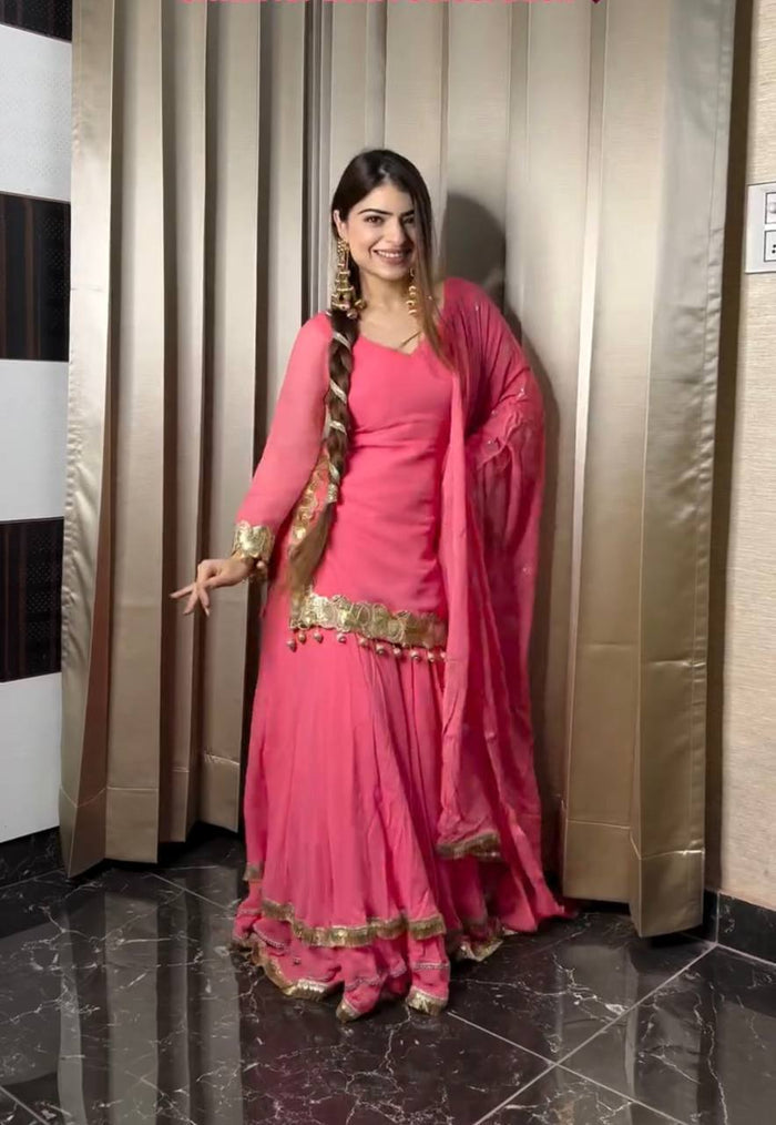 new arrival – elegant sharara set