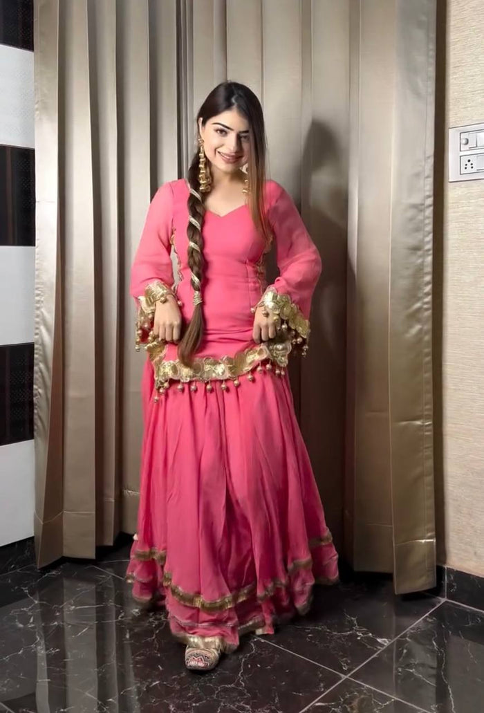 new arrival – elegant sharara set