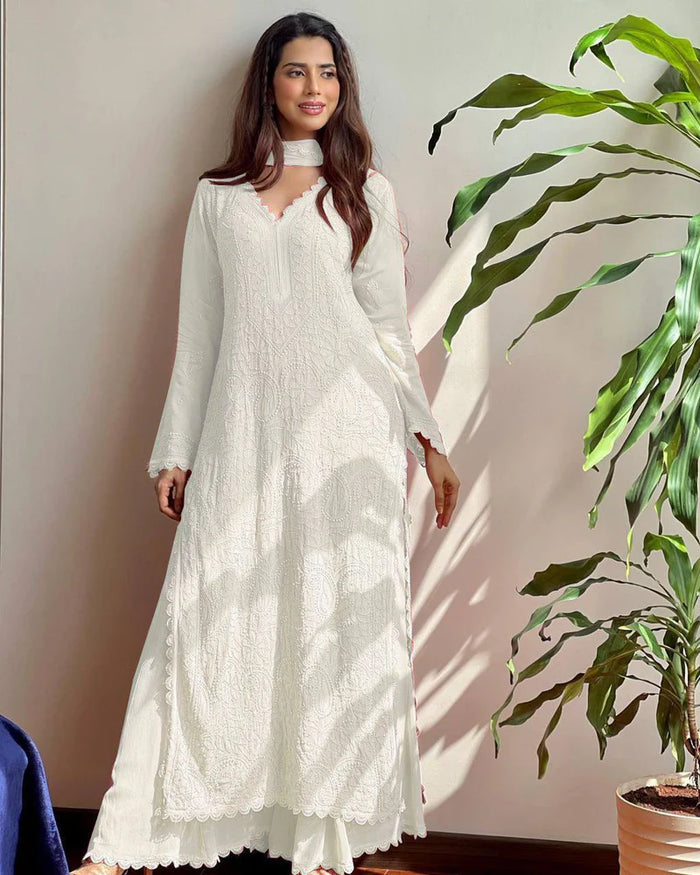 pink new trend designer ethnic set