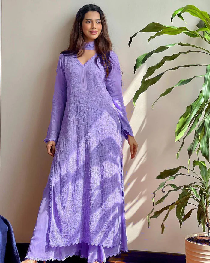 pink new trend designer ethnic set