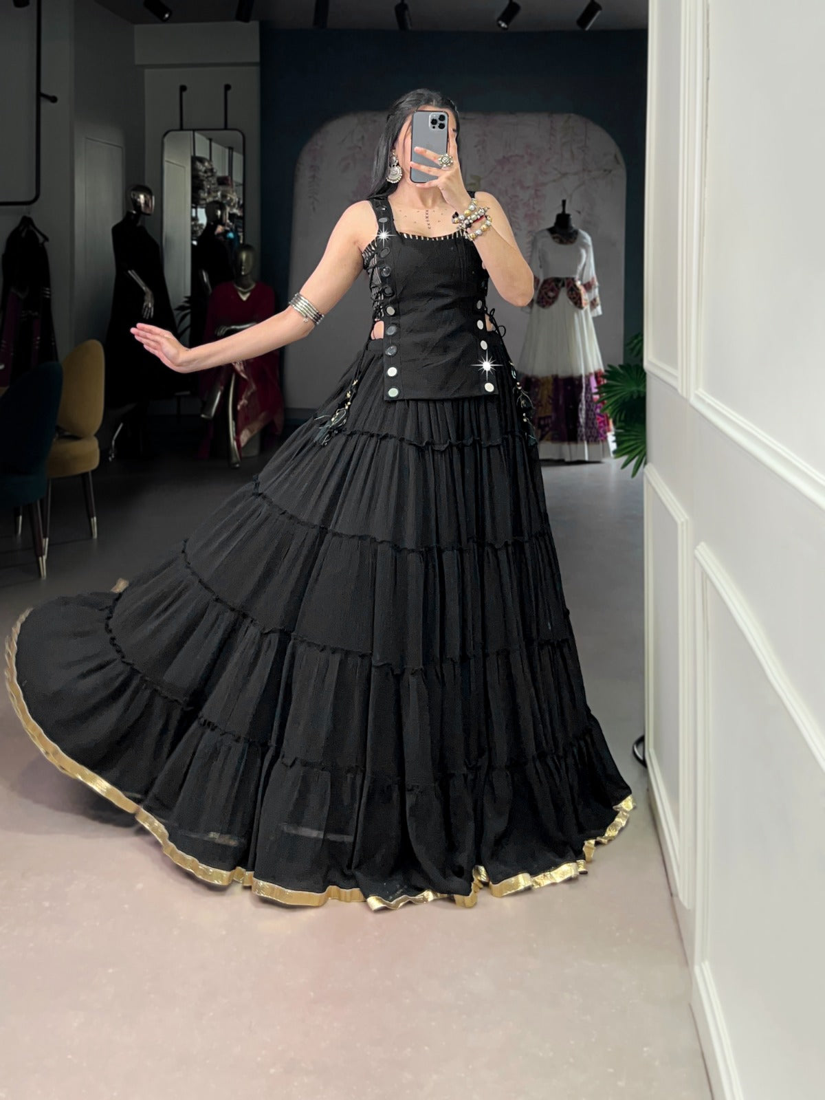 navratri collection lehenga
