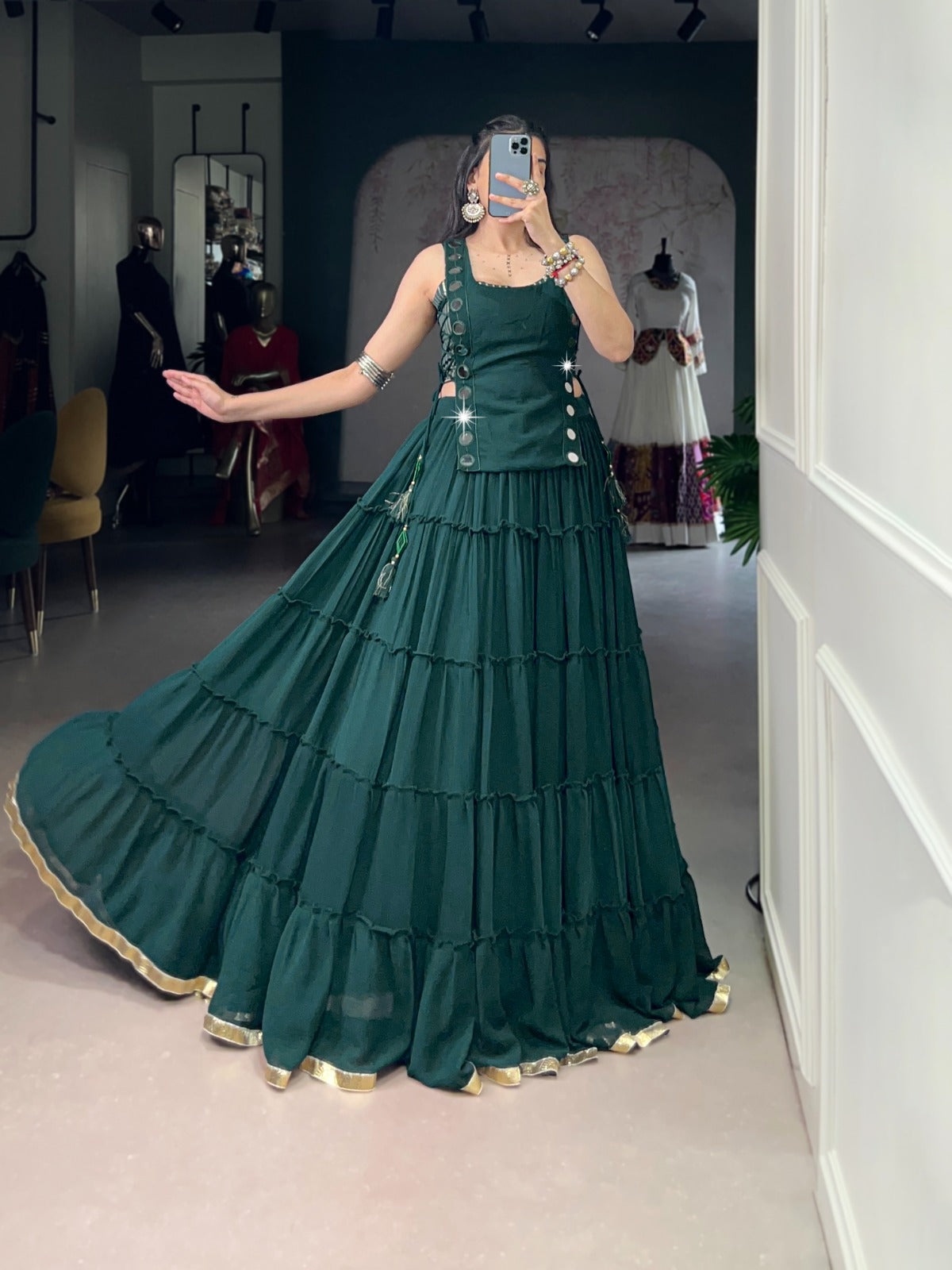 navratri collection lehenga