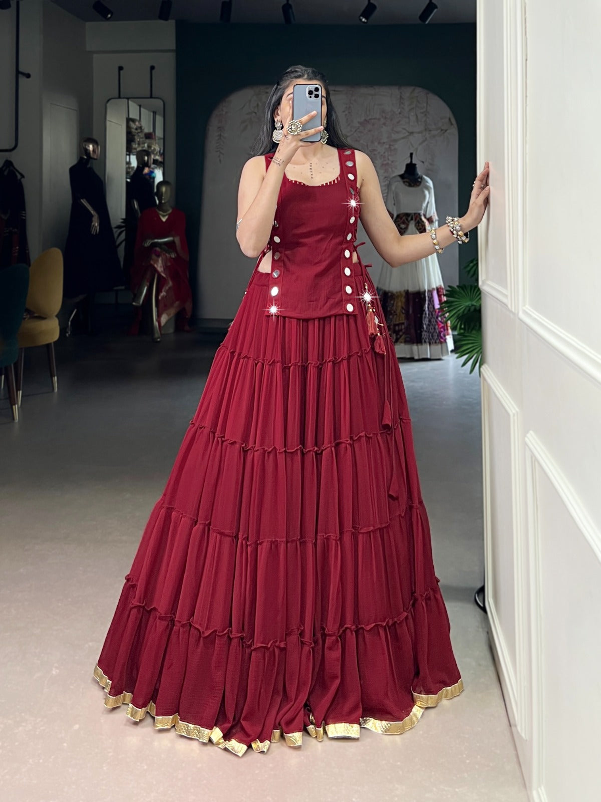 navratri collection lehenga